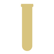 Basic Shape Beaker MDF Cutout Beaker Silhouette - Unfinished For DIY