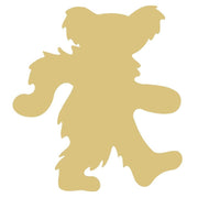 Basic Shape Bear MDF Cutout Silhouette Style 10 - Unfinished For DIY