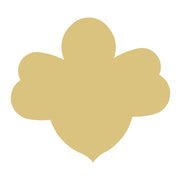 Basic Shape Bumble Bee MDF Cutout Floral Silhouette - Unfinished For DIY