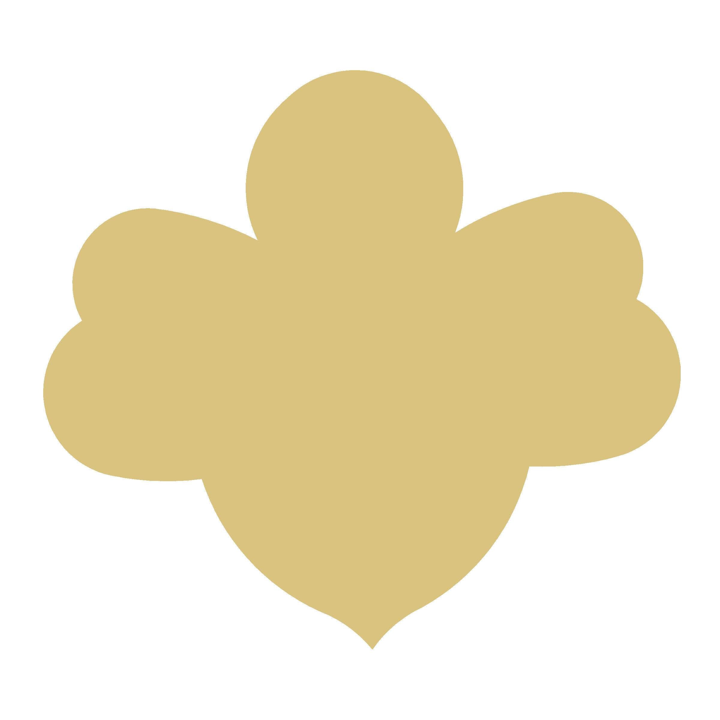 Basic Shape Bumble Bee MDF Cutout Floral Silhouette - Unfinished For DIY
