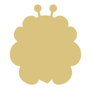 Basic Shape Bee MDF Cutout Silhouette  - Unfinished For DIY