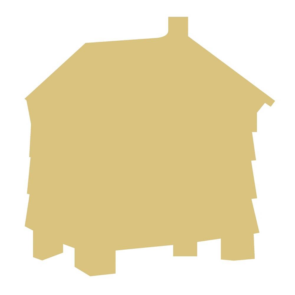 Basic Shape Beehive MDF Cutout Silhouette - Unfinished For DIY