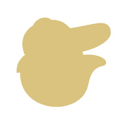 Basic Shape Bird MDF Cutout Bird Silhouette Style 11 - Unfinished For DIY
