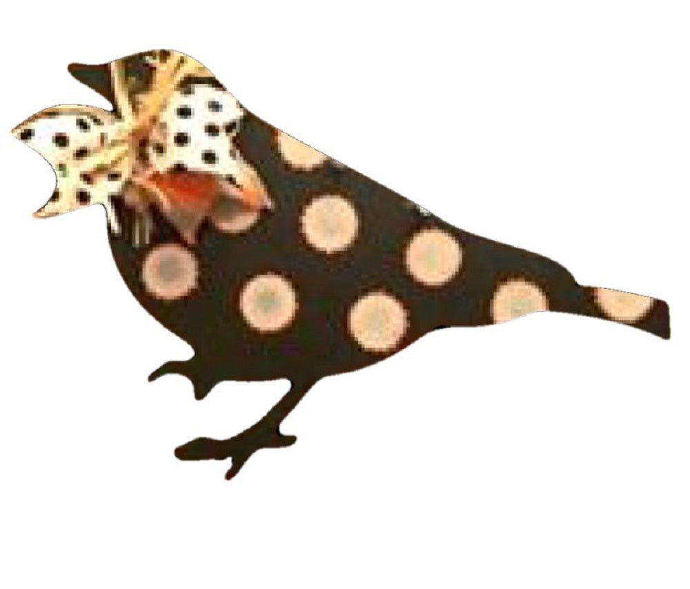 Basic Shape Bird MDF Cutout Bird Silhouette Style 1 - Unfinished For DIY