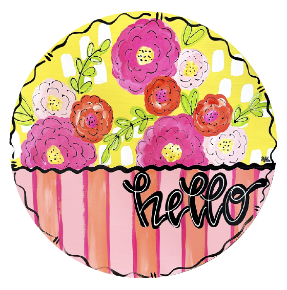 LILY PAD DESIGNS CIRCLE HELLO