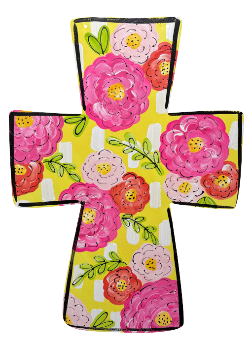 LILY PAD DESIGNS CROSS WITH FLOWERS