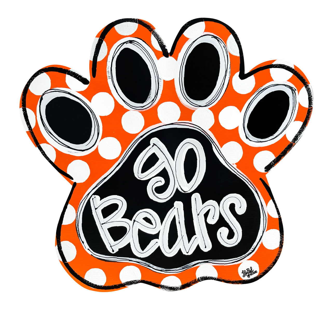 LILY PAD DESIGNS GO BEARS PAW