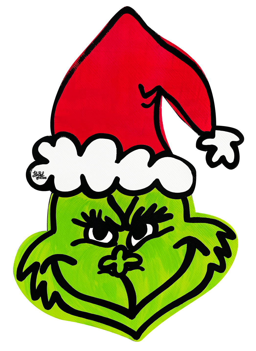 LILY PAD DESIGNS GRINCHY SANTA