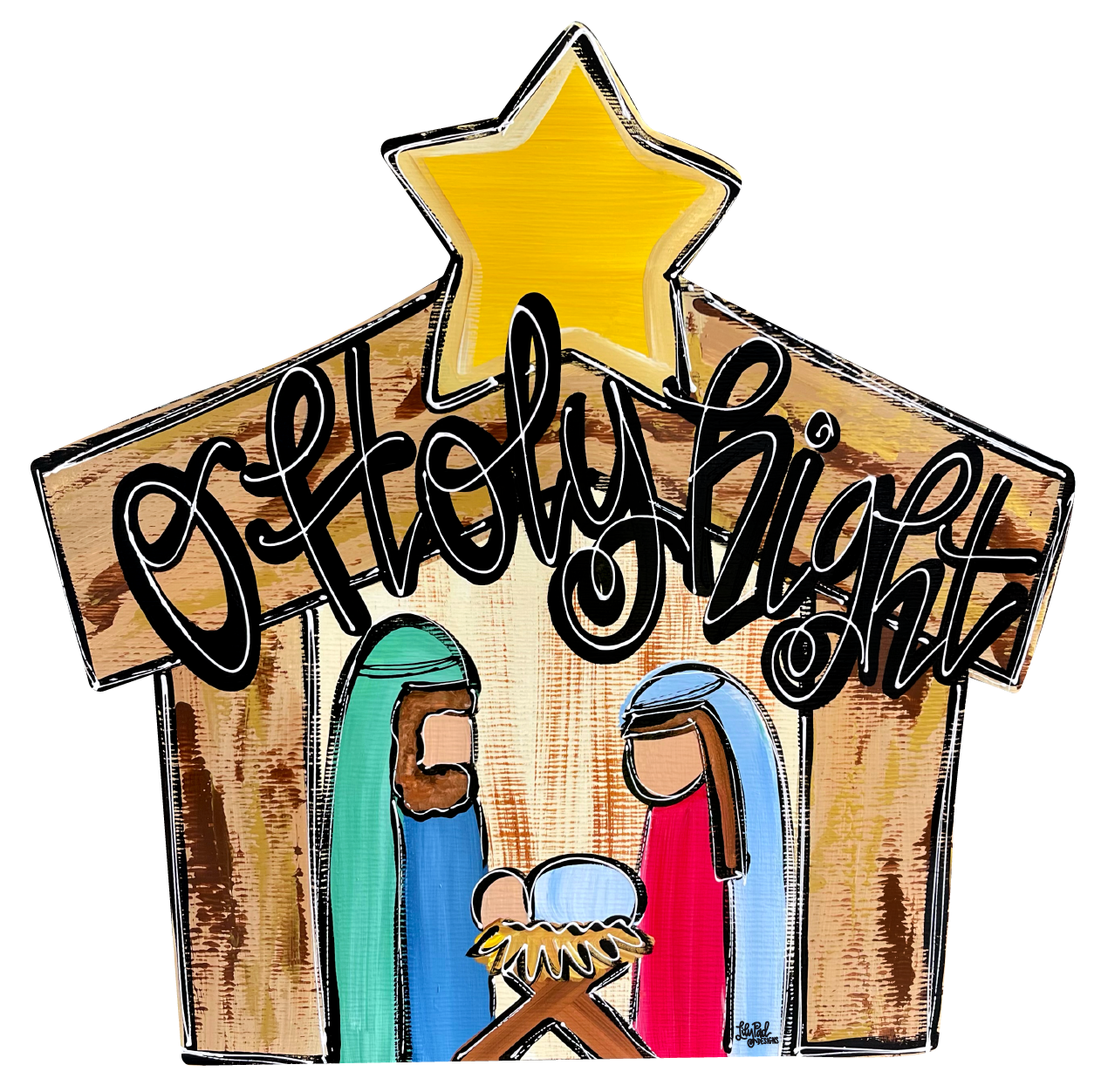 LILY PAD DESIGNS O HOLY NIGHT NATIVITY