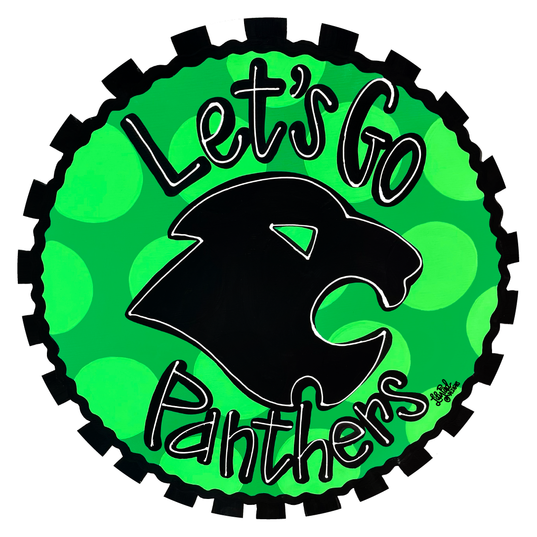 LILY PAD DESIGNS LETS GO PANTHERS