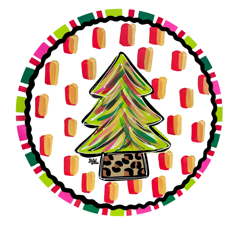 LILY PAD DESIGNS CIRCLE WITH TREE