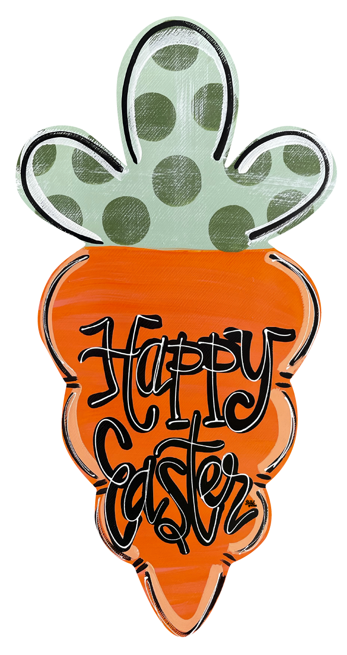 LILY PAD DESIGNS HAPPY EASTER CARROT