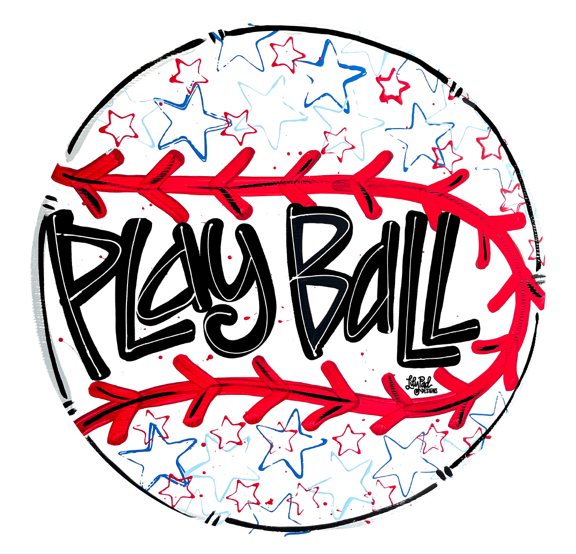 LILY PAD DESIGNS PLAY BALL BASEBALL