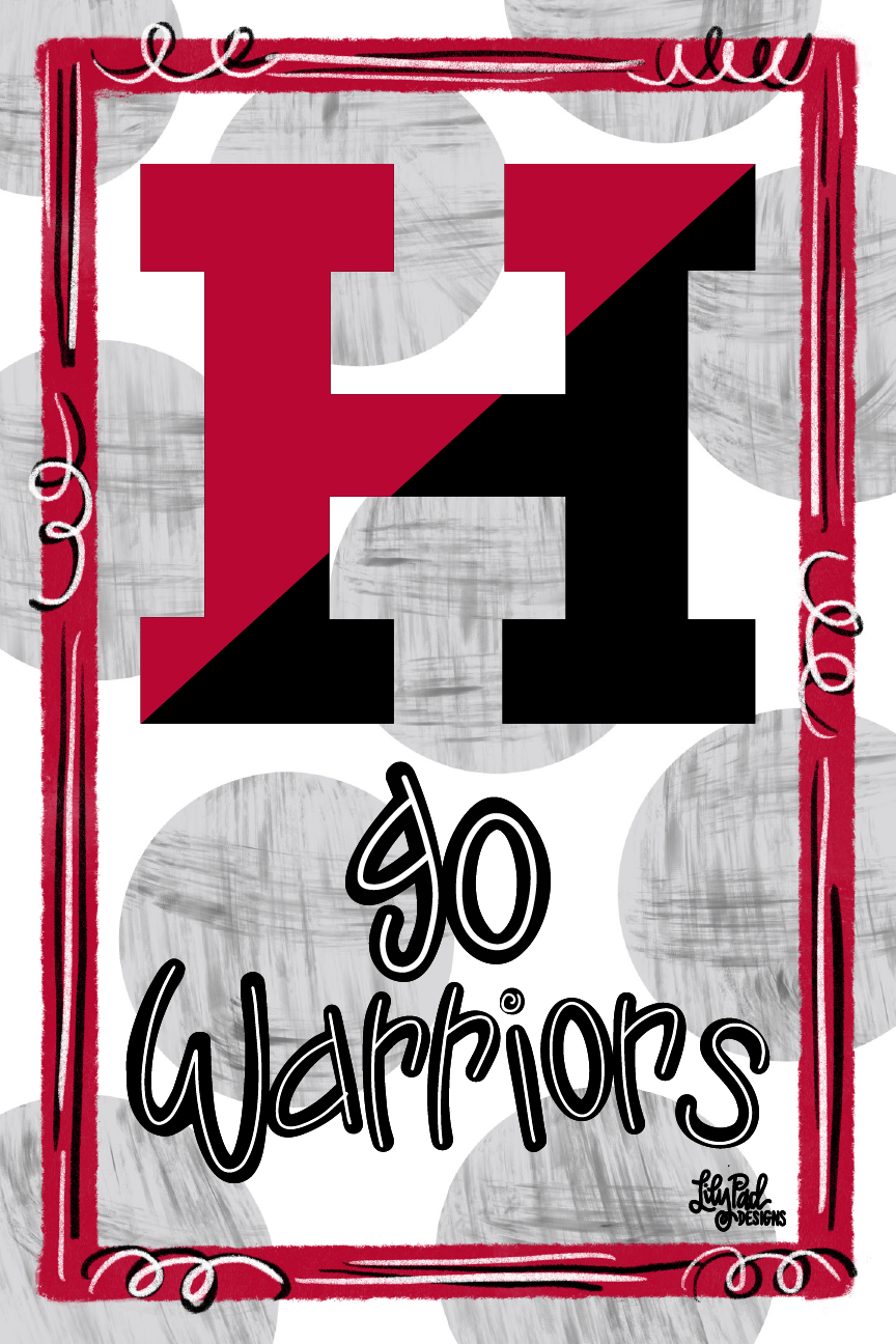 LILY PAD DESIGNS GO WARRIORS H