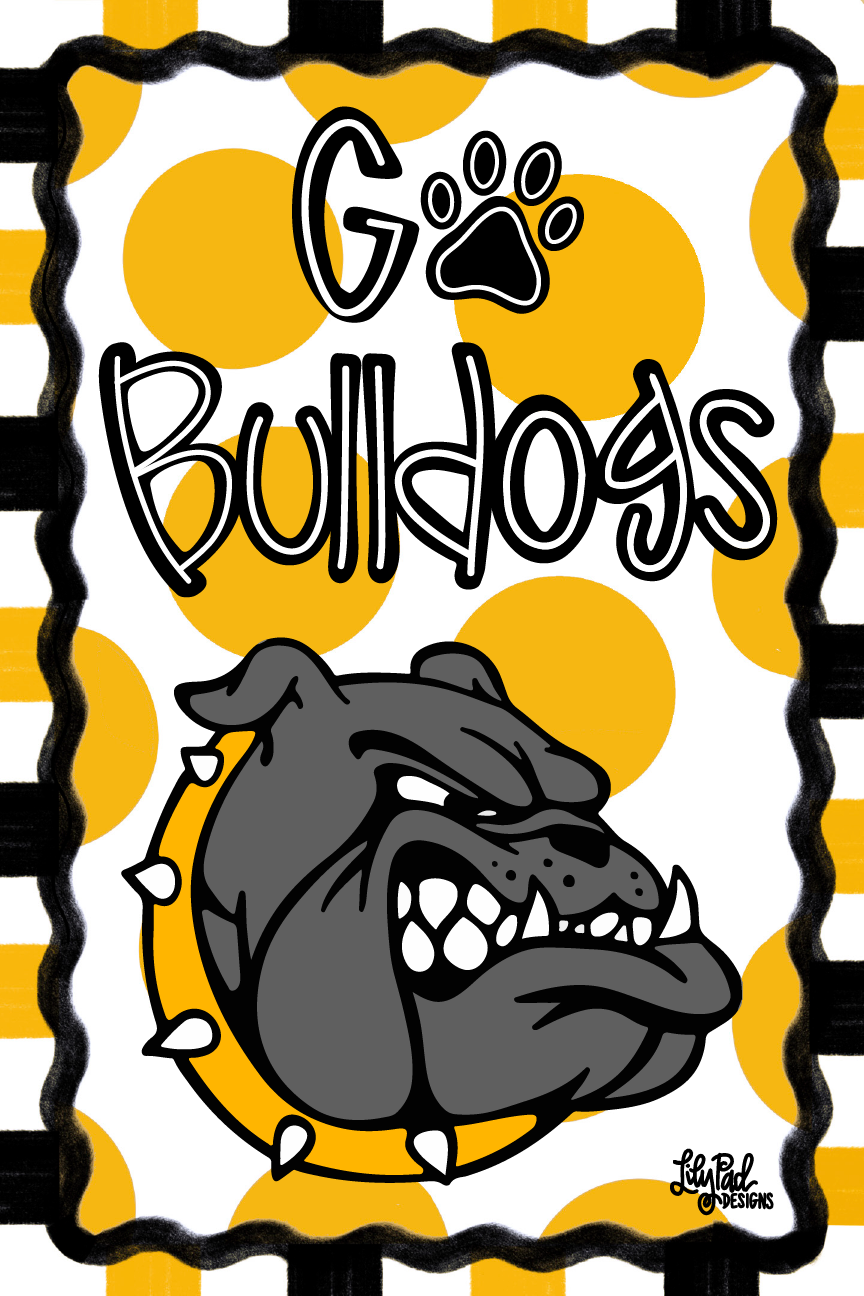 LILY PAD DESIGNS GO BULLDOGS