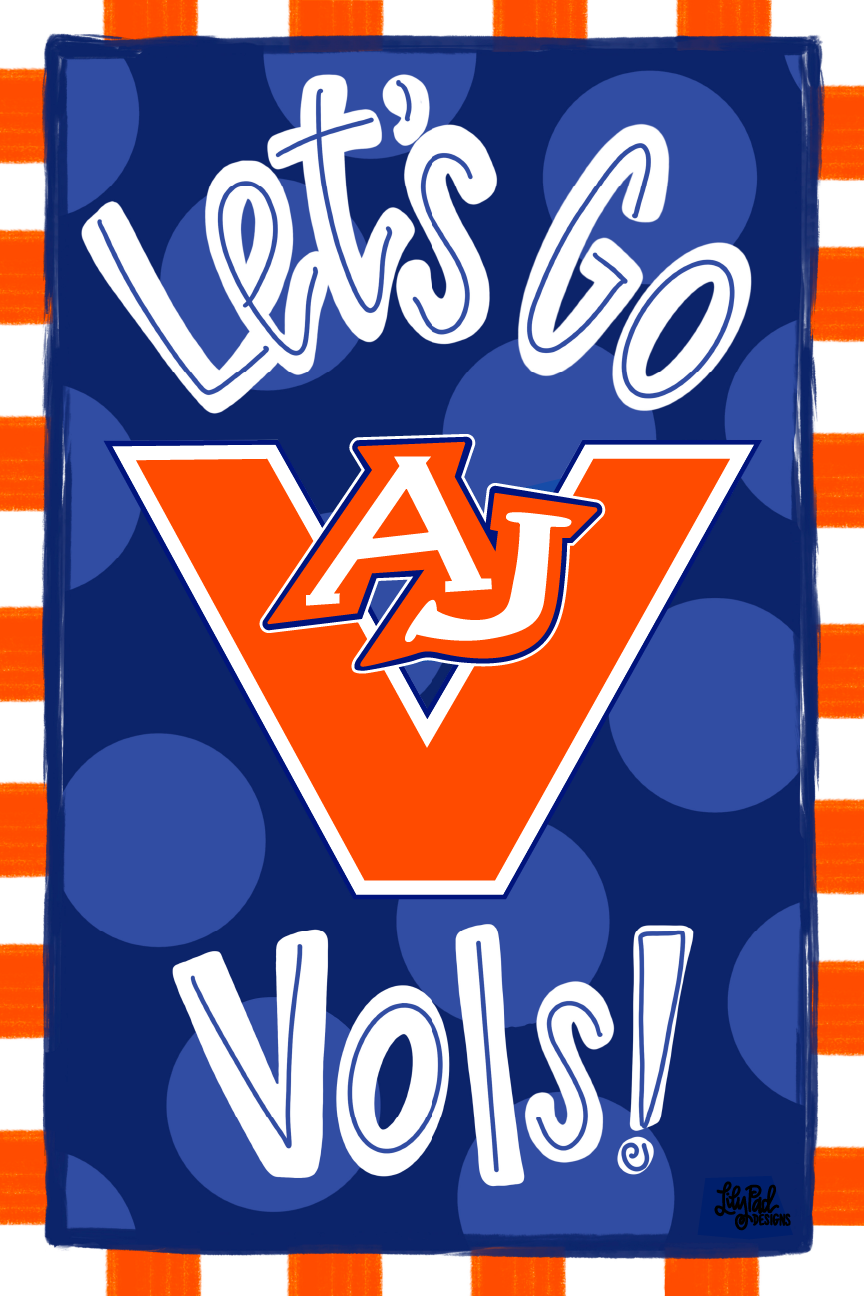 LILY PAD DESIGNS LET'S GO VOLS