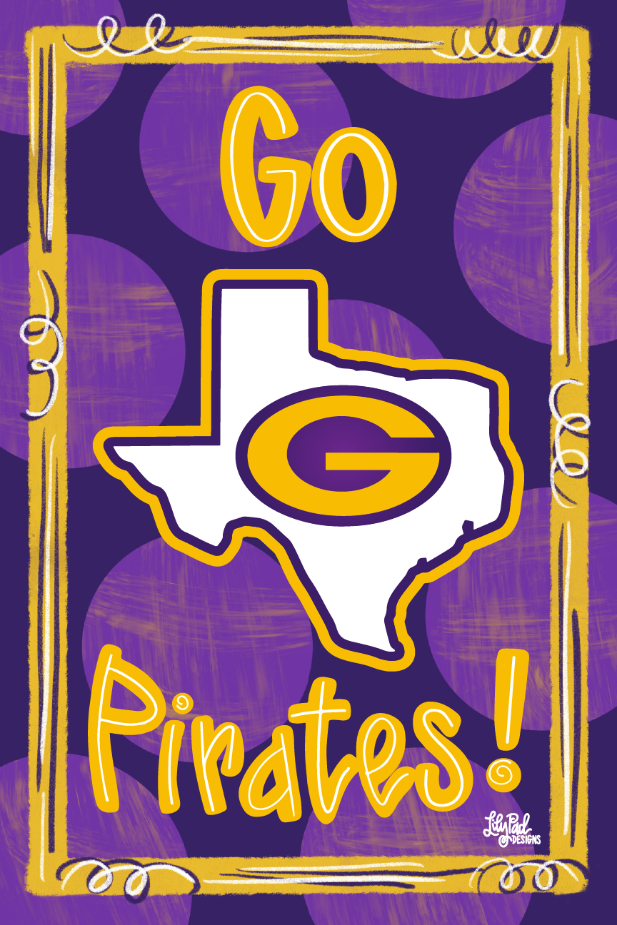 LILY PAD DESIGNS GO PIRATES