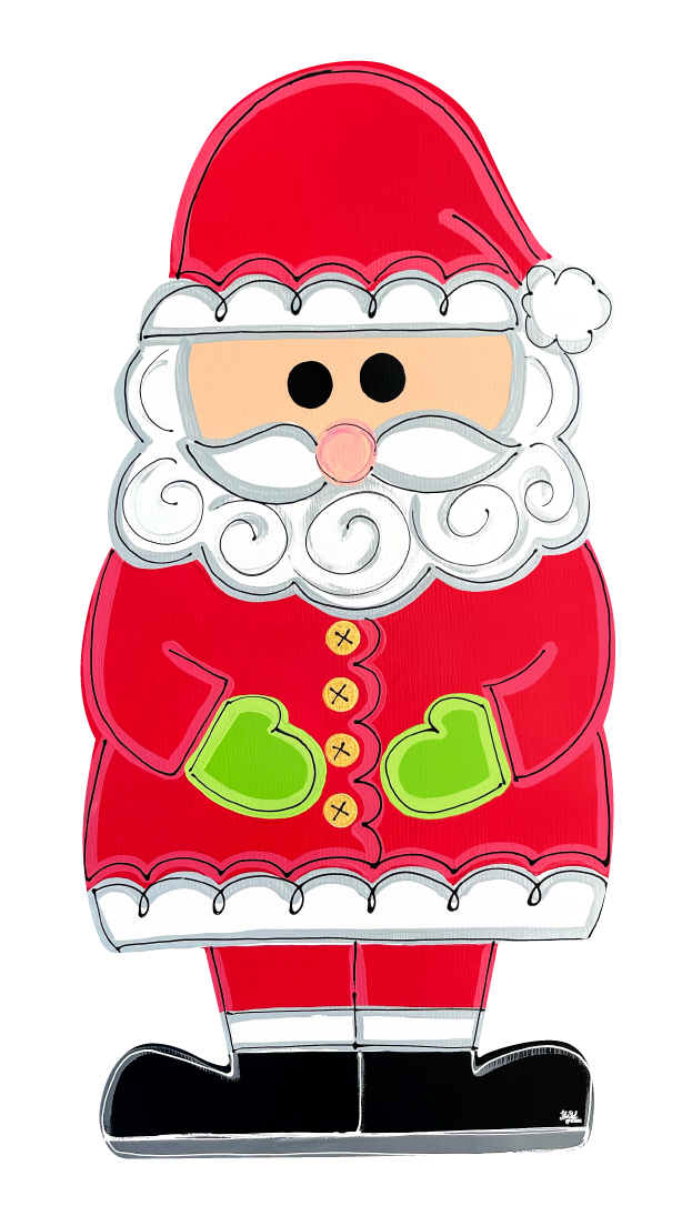 LILY PAD DESIGNS STANDING SANTA