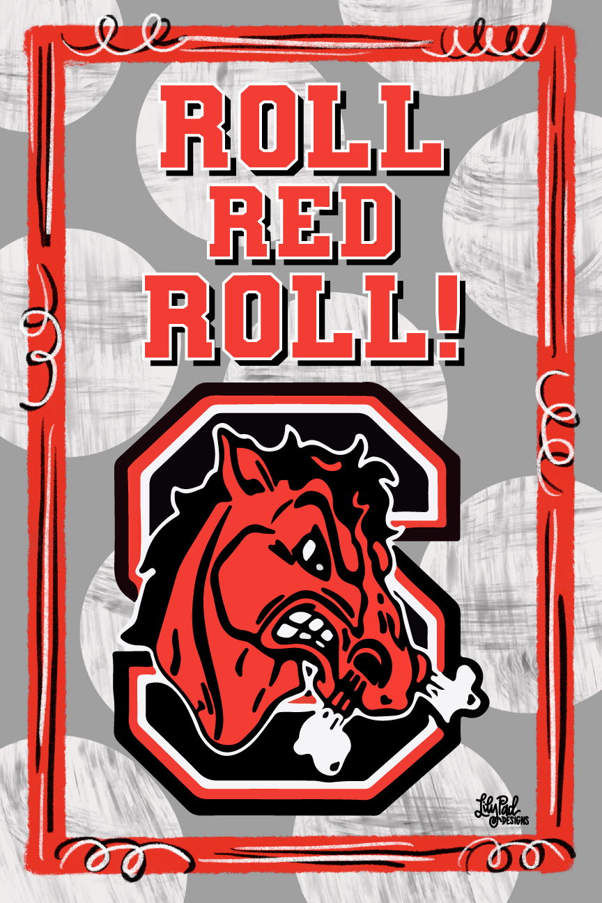LILY PAD DESIGNS ROLL RED ROLL