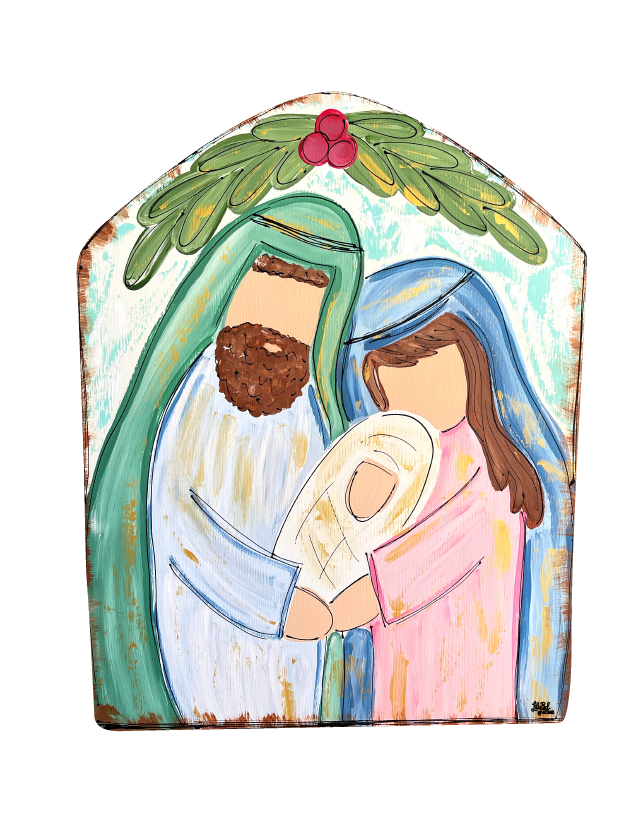 LILY PAD DESIGNS MARY JOSPH AND JESUS