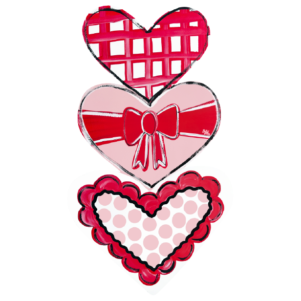 LILY PAD DESIGNS TRIPLE HEARTS