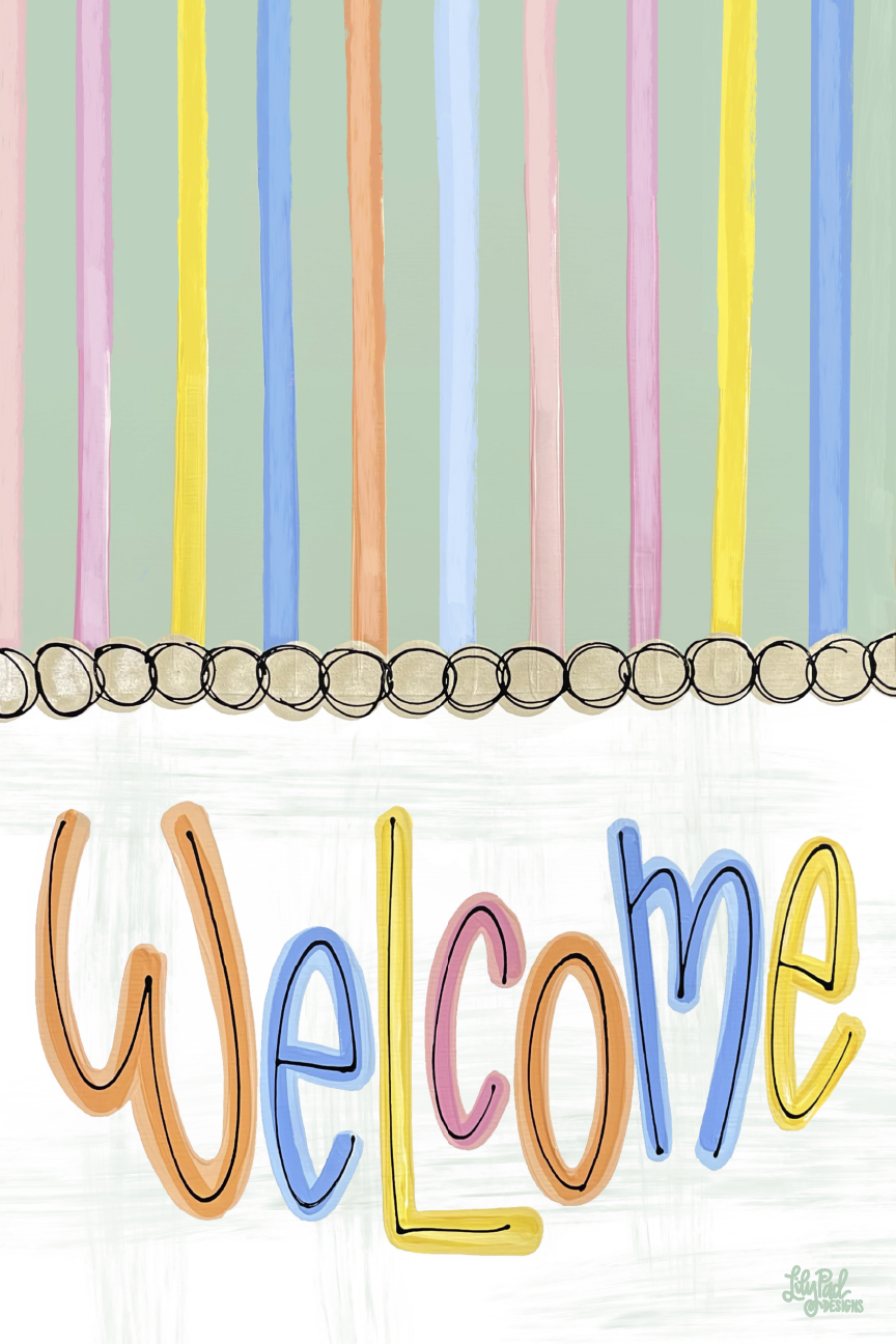 LILY PAD DESIGNS SPRING WELCOME