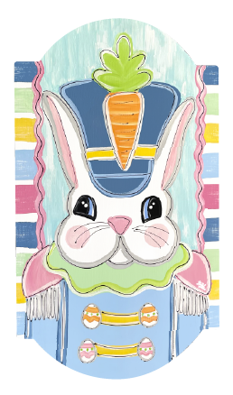 LILY PAD DESIGNS NUTCRACKER BUNNY