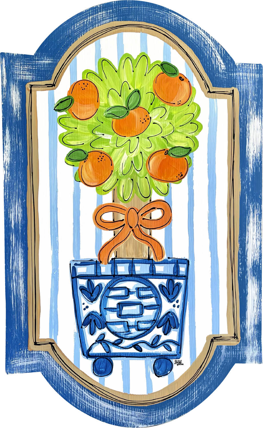 LILY PAD DESIGNS ORANGE TREE
