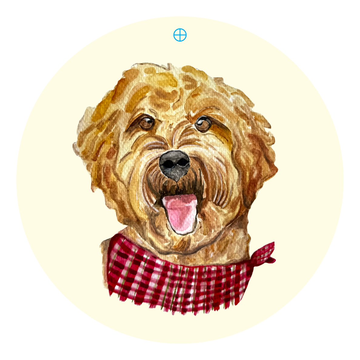 LILY PAD DESIGNS LIGHT BROWN DOG