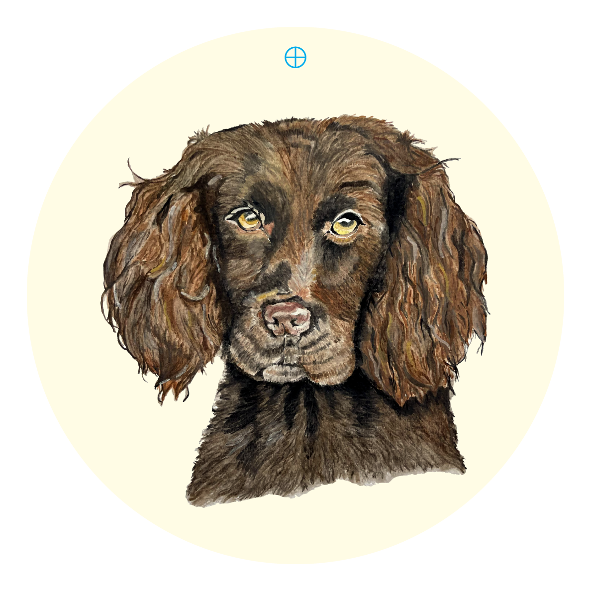 LILY PAD DESIGNS DARK BROWN DOG