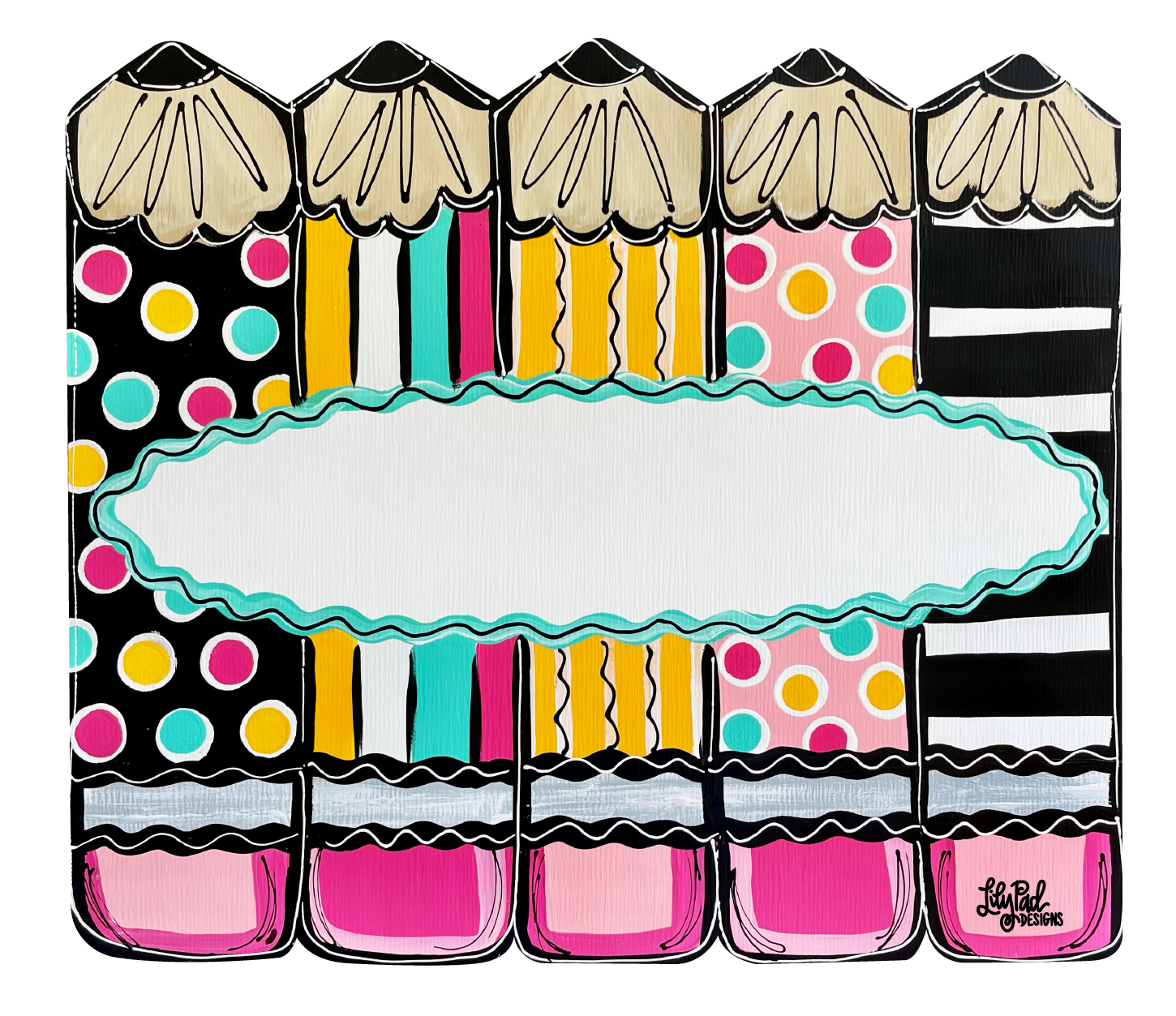 LILY PAD DESIGNS COLORFUL PENCILS