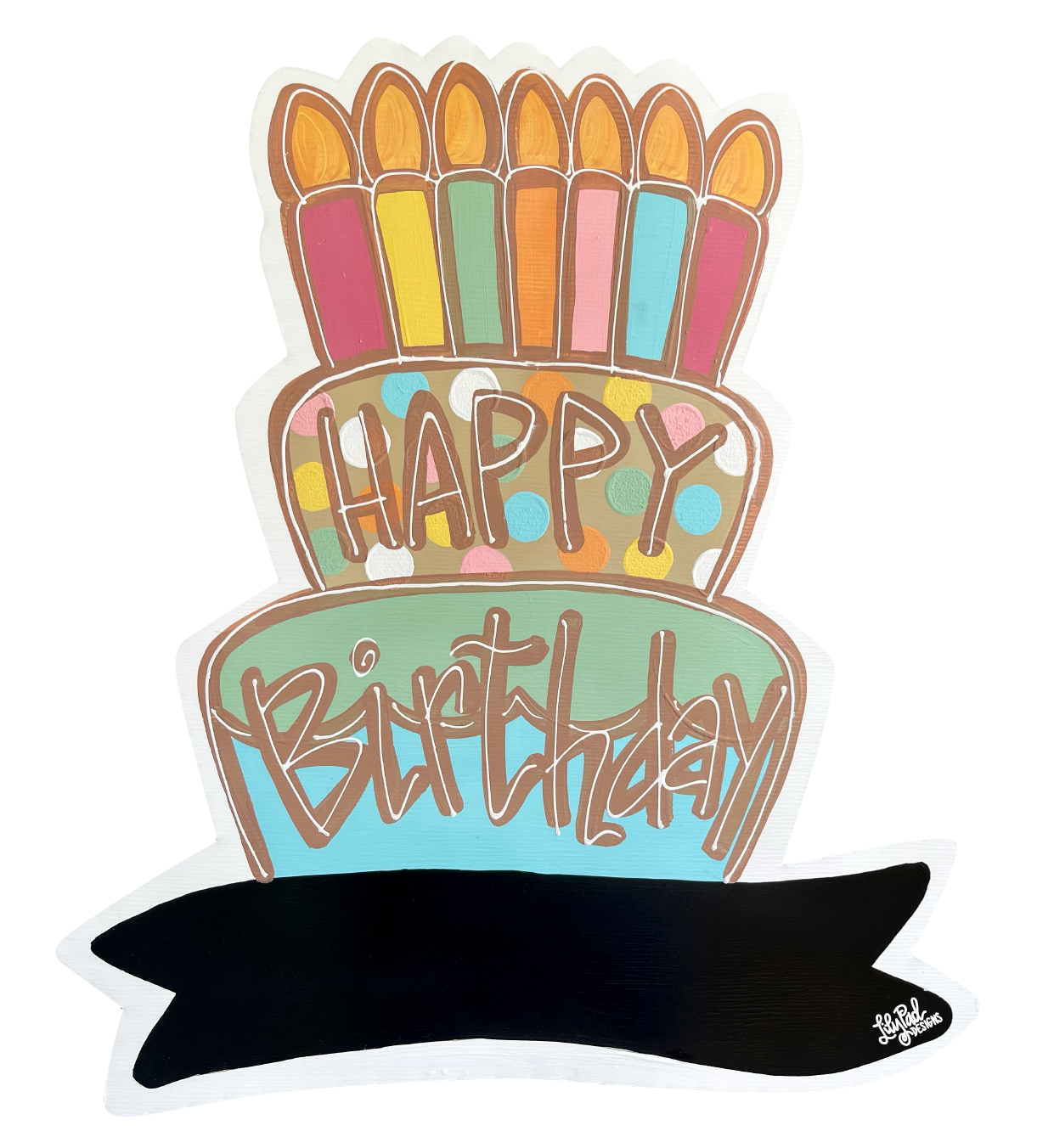 LILY PAD DESIGNS PASTEL HAPPY BIRTHDAY
