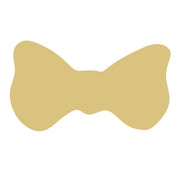 Basic Shape Interchangeable Goose Bow MDF Cutout Plain - Unfinished For DIY