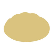 Basic Shape Bread MDF Cutout Silhouette - Unfinished For DIY