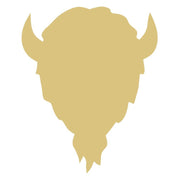 Basic Shape Buffalo MDF Cutout Silhouette Style 3 - Unfinished For DIY