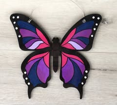 Basic Shape Butterfly MDF Cutout Silhouette Style 1 - Unfinished For DIY