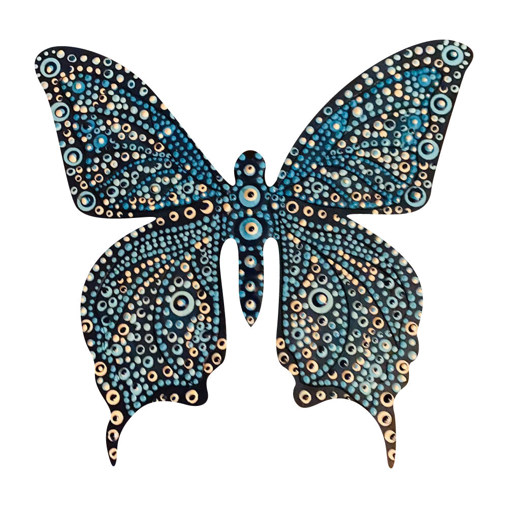 Basic Shape Butterfly MDF Cutout Silhouette Style 1 - Unfinished For DIY