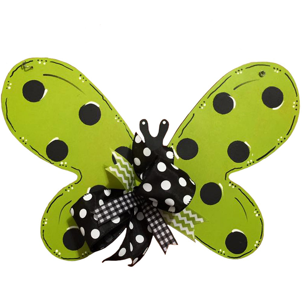 Basic Shape Butterfly MDF Cutout Silhouette Style 2 - Unfinished For DIY