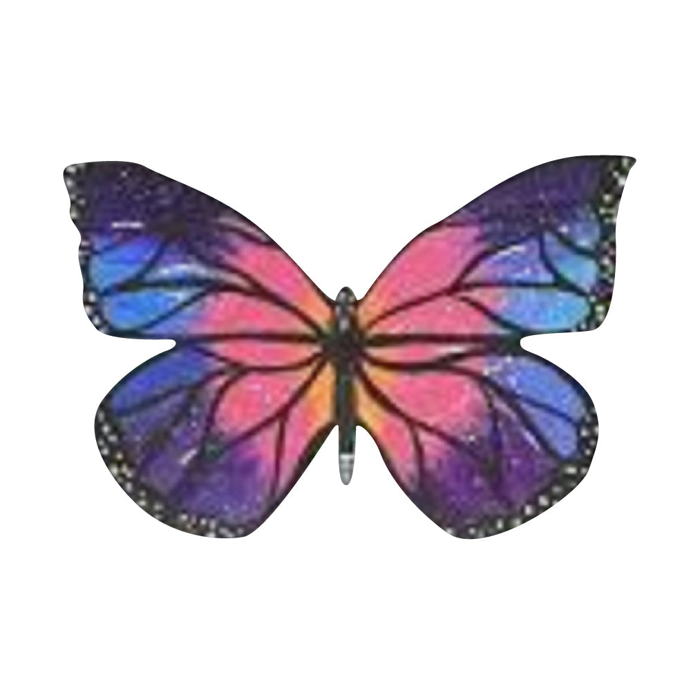 Basic Shape Butterfly MDF Cutout Silhouette Style 3 - Unfinished For DIY