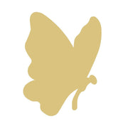 Basic Shape Butterfly MDF Cutout Silhouette Style 4 - Unfinished For DIY
