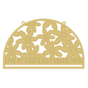 Live By Grace Not Perfection Form Unfinished Wood Cutout Style 1