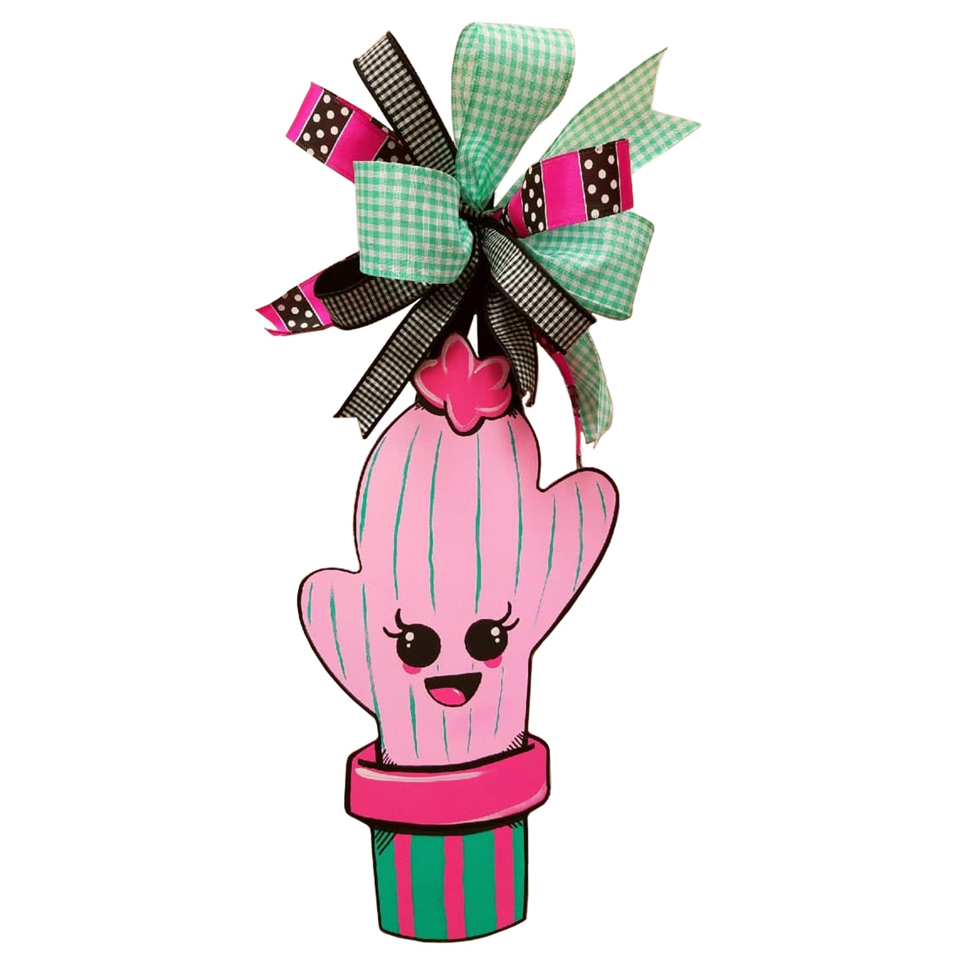 Basic Shape Cactus MDF Cutout Desert Decor - Unfinished For DIY