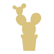 Basic Shape Cactus Head MDF Cutout - Unfinished For DIY