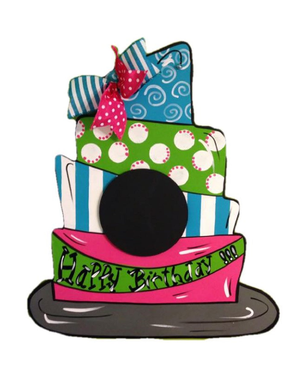 Basic Shape Tiered Cake MDF Cutout Five-Tier Silhouette - Unfinished For DIY