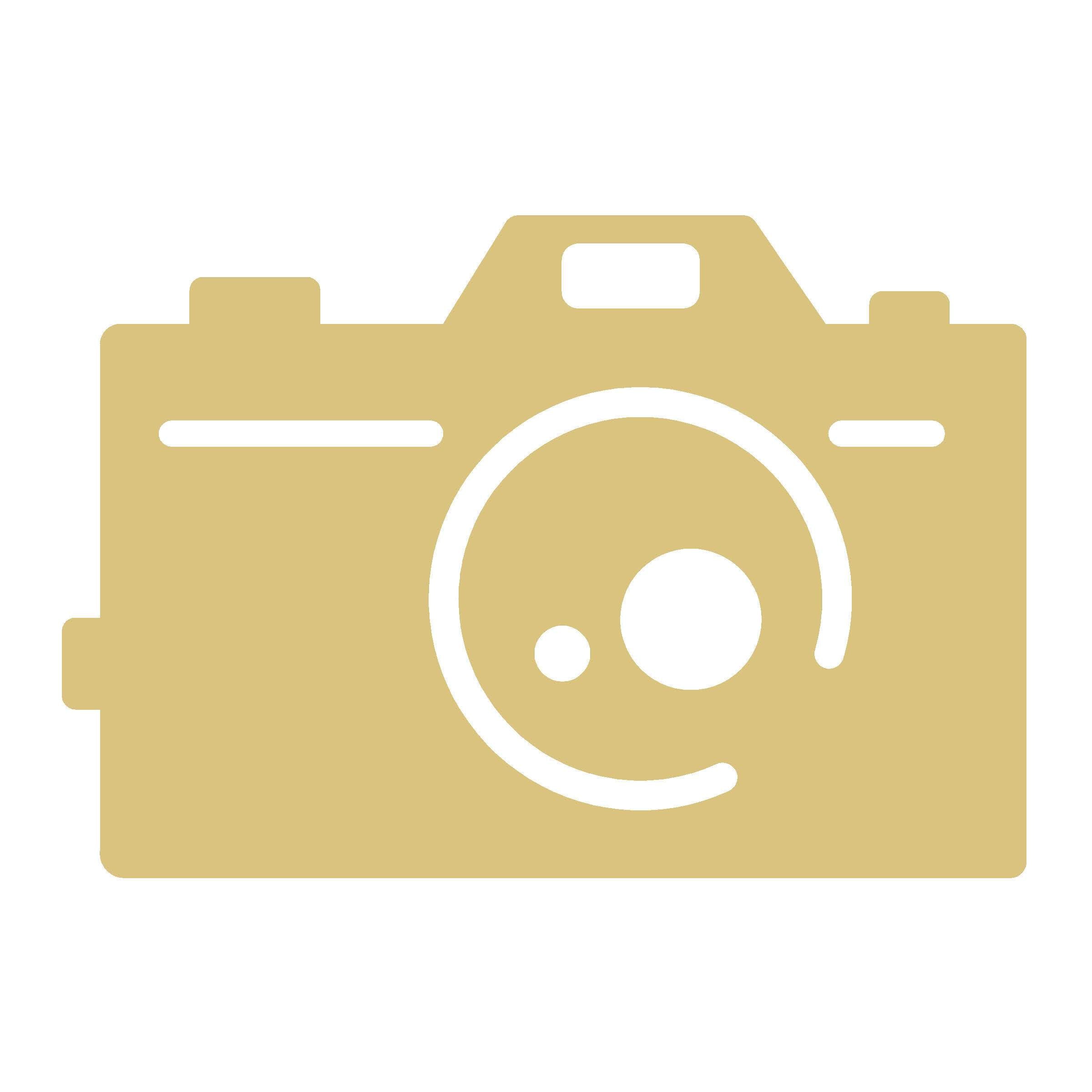 Basic Shape Camera MDF Cutout Silhouette Style 3 - Unfinished For DIY