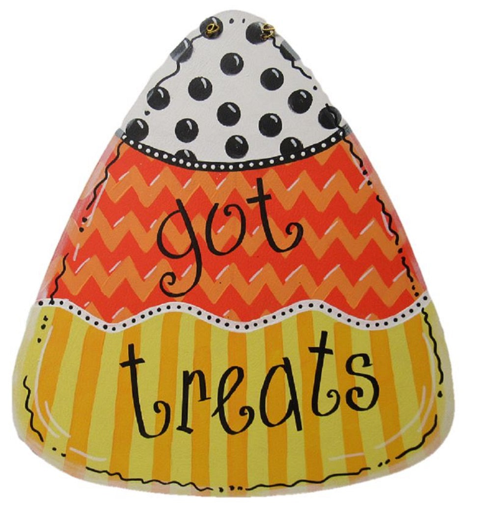 Basic Shape Candy Corn MDF Cutout Silhouette - Unfinished For DIY