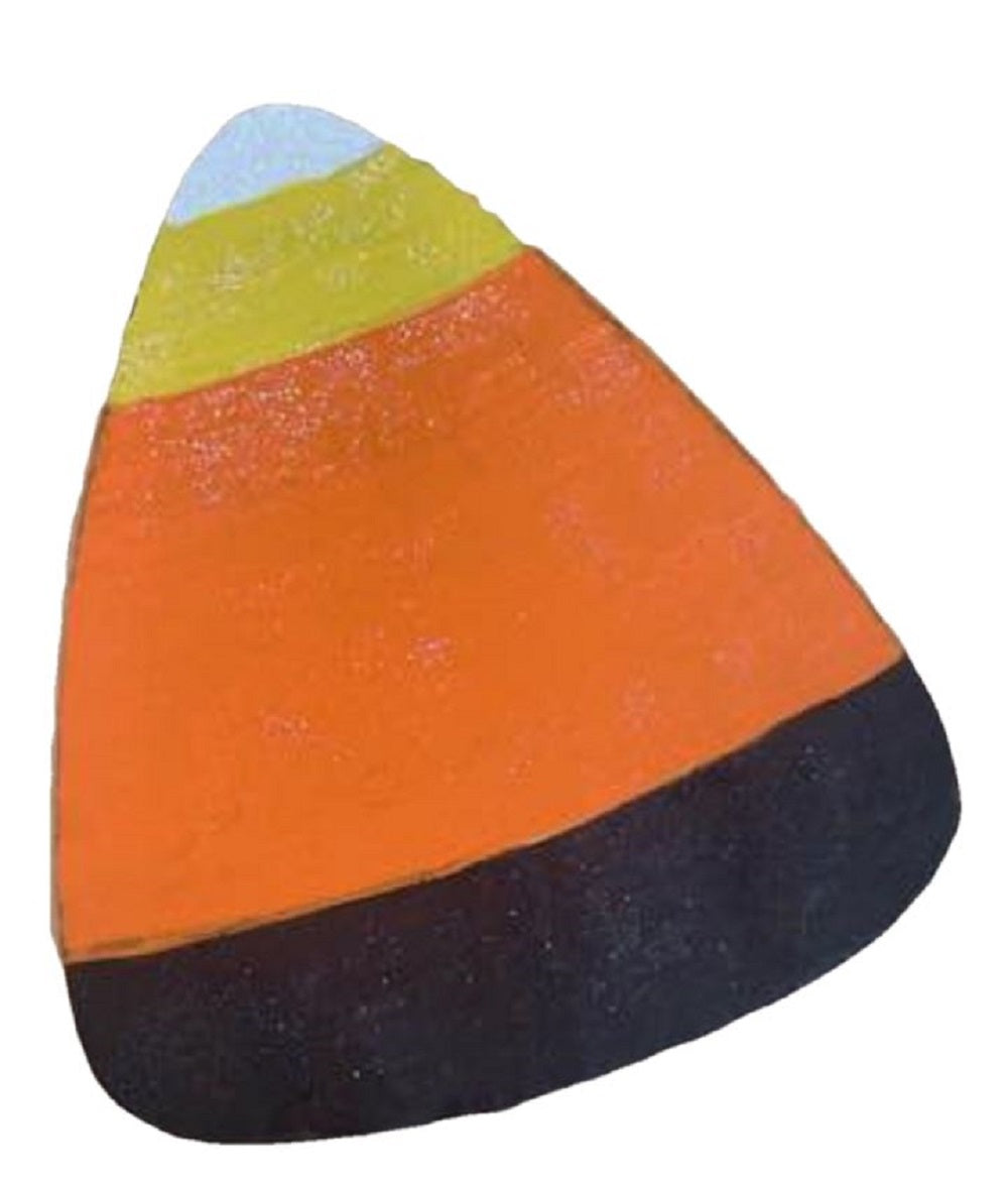 Basic Shape Candy Corn MDF Cutout Silhouette - Unfinished For DIY