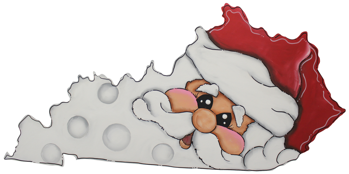 CHELLE BELLE'S CREATIONS KENTUCKY SANTA CLAUSE