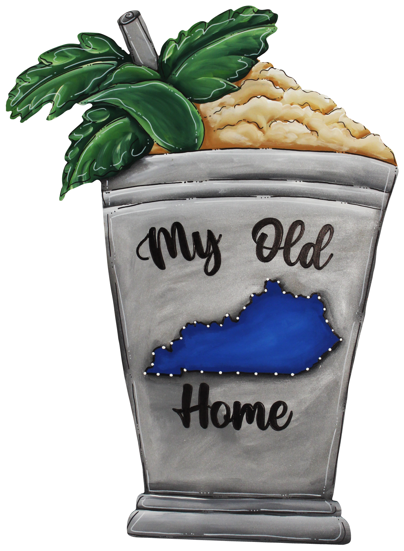 CHELLE BELLE'S CREATIONS MY OLD HOME KENTUCKY IS BLUE JUBILIEE CUP