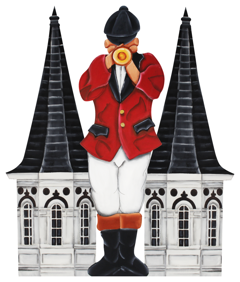 CHELLE BELLE'S CREATIONS BUGLER WITH TWIN SPIRES